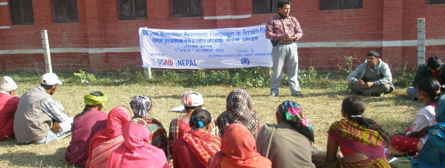 Non-violence Awareness in Terai Youths